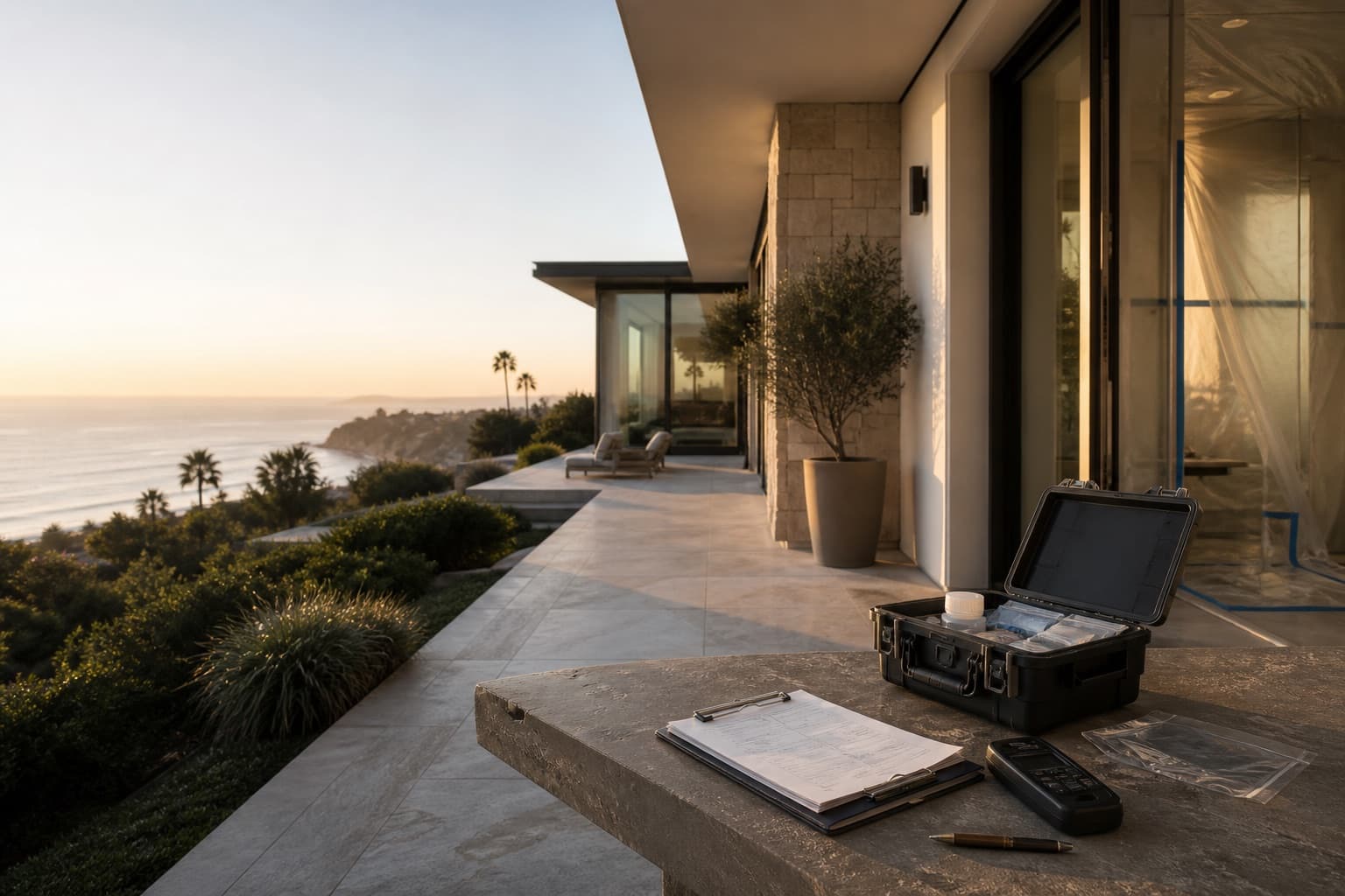 Malibu coastal estate